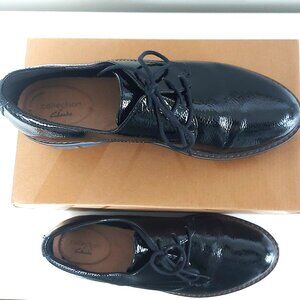 Clark's Airbell Tye Platform Lace-Up Oxford Shoes - Size 8.5